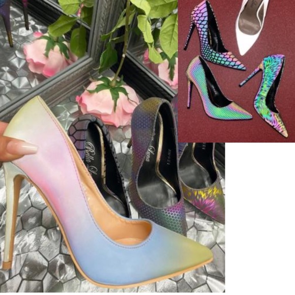 Multi iridescent pump - Picture 3 of 10